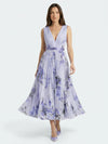 Gleamond | Flowy Sleeveless Summer Maxi Dress