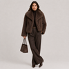 Elegant Women's Faux Fur Coat for Winter Luxe Outerwear