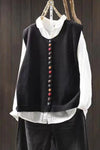 Women's Elegant Knitted Vest for Effortless Layering and Timeless Style