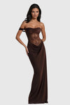 Elegant Bodycon Dress for Women with Fluid Drape and Tailored Fit