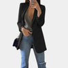 Long Length Minimalist Women's Blazer for Business and Casual Wear
