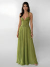 Gleamond | Women’s Corset Maxi Dress Pleated Skirt Lace Up Back