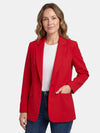 Gleamond | Women’s Elegant Blazer Single Button Tailored Jacket Style