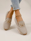Gleamond | Women’s Loafers Breathable Comfort Slip-On Casual Shoes