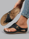 Gleamond | Women’s Sandals Comfortable Support Wedge Slip On
