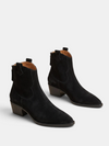 Gleamond | Women's Ankle Boots with Pointed Toe and Block Heel