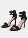 Gleamond | Women's Ankle Strap Heeled Sandals with Open Toe