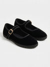 Gleamond | Women's Buckle Strap Ballet Flats Lightweight Casual Shoes