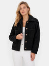 Gleamond | Women’s Casual Knit Blazer Autumn Jacket with Pockets