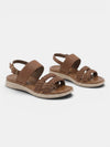 Gleamond | Women's Casual Flat Sandals with Cushioned Footbed