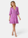 Gleamond | Women's Casual Floral Mini Dress