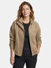 Gleamond | Women's Casual Zip Front Jacket with Stand Collar