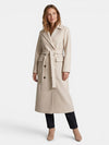 Gleamond | Women's Classic Long Coat for Fall and Winter
