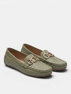 Gleamond | Women's Classic Slip On Loafers with Decorative Trim
