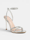 Gleamond | Women's Stiletto Sandals with Open Toe and Buckle Ankle Strap
