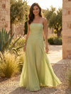 Gleamond | Women's Elegant Strapless Maxi Dress