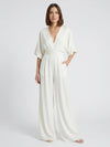 Gleamond | Women's Flowy Butterfly Sleeve Jumpsuit
