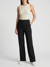 Gleamond | Women's High Waist Wide Leg Trousers Tailored Dress Pants