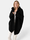 Gleamond | Women's Hooded Cardigan with Oversized Fit and Long Sleeves