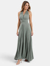 Gleamond | Women's Infinity Bridesmaid Maxi Dress