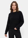 Gleamond | Women's Jumper with Crew Neck and Balloon Sleeves