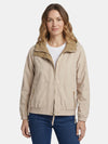 Gleamond | Women's Lightweight Hooded Jacket with Zip Front