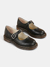 Gleamond | Women's Mary Jane Shoes with Buckle Strap and Round Toe