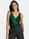 Gleamond | Women's Sleeveless V Neck Shell Top