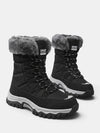 Gleamond | Women's Snow Boots with Lace Up and Lug Sole