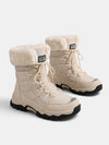 Gleamond | Women's Snow Boots with Lace Up Front and Lug Sole