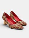 Gleamond | Women's Wedding Pointed Toe High Heel Pumps
