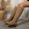 Wide Calf Knee-High Boots for Women