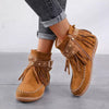 Gleamond | Women's Vintage Shoes with Zip Closure and Comfortable Design