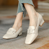 Orthopaedic Leather Slip-On Loafers for Women with Cushioned Footbed and Flexible Sole