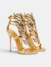 Gleamond | Women's Stiletto Sandals with Buckle Strap and Open Toe